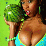 Amber Fox got big melons