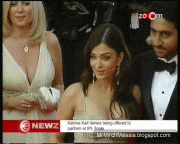 Aishwarya Rai - TV Captures of Aishwarya Rai Looking HOT in Cannes Film Festival...